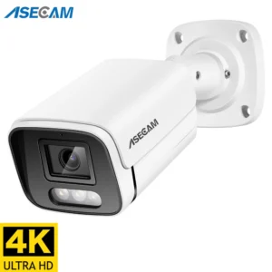 New 4K 8MP IP Camera Audio Outdoor